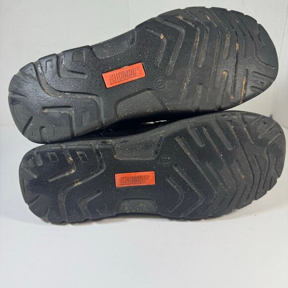 Khombu Women’s Jessica Black Boots with faux fur trim. Size 8 - Picture 7 of 9